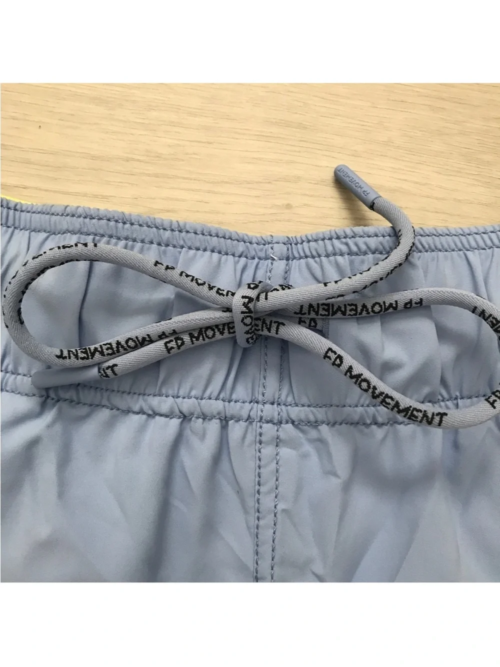 FP MOVEMENT BLUE SHORTS FLAT FRONT ATHLETIC POCKETS WOMENS SMALL